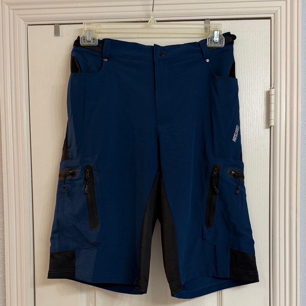 Arsuxeo Men’s Cycle Shorts NWT